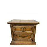 Wood Retro End Table