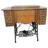 Vintage Singer Sewing Machine Table