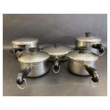 Revere Ware Saucepans,Pots,Pans & Lids