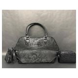 Black Essence of Beauty Purse and wallet