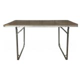 Woodgrain Folding Table