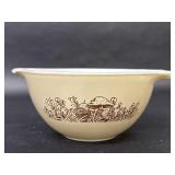 Pyrex Mushroom Forest Fancies Glass Mixing Bowl