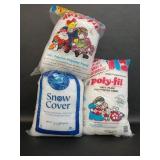 3pc Bags of Polyester Fiber