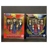 Two Presidents of the United States Pez Candy Boxs