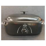 Rival 16 Quart Roaster Pan Black in Box