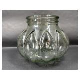 Apothecary Clear Glass Pumpkin Jar