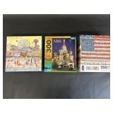500, 300, 550 Piece Puzzles