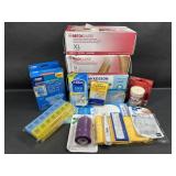 Medical Supplies, Gloves, Pill Organizer