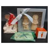 Vanilla Spice Soap Carolers, Carrot Soap,