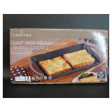 Crofton Cast Iron Rectangular Skinny Griddle