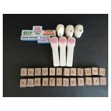 Paper Punches/Foam & Wooden Mounted Rubber Stamps