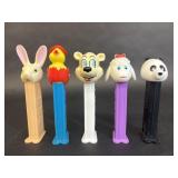 Animal Pez Dispensers, Rabbit, Sheep, Panda, Chick
