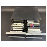 VHS Organizer Drawer with VHS Tapes