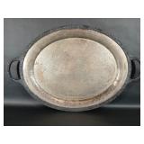 Rogers & Bros Rose Silver Plated Serving Tray