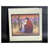 RC Gorman Earth Mother American Indian Art Tile