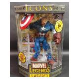 Marvel Legends Captain America Toy & Book