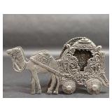 Arabic Oxidized Rath Shape Tea Coaster Set