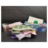 Various Fabrics, Hem Fabrics, Wood Beads