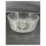 Arcoroc France Crystal Diamond Pattern Bowl