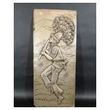 Gabilu Bolivia Aluminum Folk Art Wall Plaque