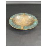 Vintage Oppenheim Israeli Brass Zodiac Ashtray
