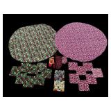 Chili Peppers Oven Mitts, Tablecloth, Napkins