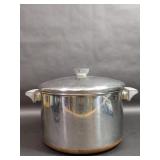 Revere Ware 6 Quart Stainless Steel Pot with Lid