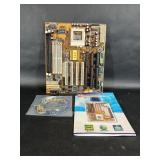 Vintage Pentium MMX Main Board w/ Software