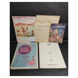 Over 10 Vintage Song Books And Music Sheets