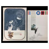 Vintage 1975 Singer Aviation Calendars