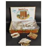 Travis Club Cigar Box, Various Cigar Bands