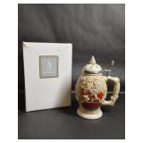 Avon Collectable Ceramic Father Christmas Stein
