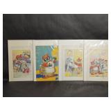 Four Vintage Johnny Gruelle Prints
