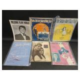 11 Antique 1920s Sheet Music Books