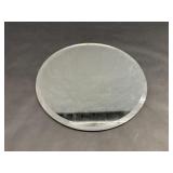 Round Mirrored Figurine Base