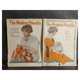 Antique 1915 & 1913 The Modern Priscilla Magazine