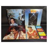 Set of Four Elvis Vinyl Records