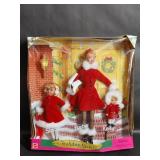 Mattel Barbie Holiday Sisters Gift Set