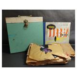 Vinyl Records, Vintage Metal Record Album Holder