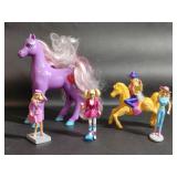 1990 Applause Mini Barbie, Barbie Happy Meal Toy