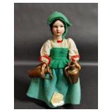 Vintage Italian Souvenir Doll from Tivoli