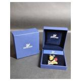 Swarovski Crystal Disney Mickey Mouse Brooch Pin