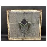 Tulip Design Stained Glass Window Pane