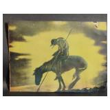 Vintage End Of The Trail Print