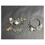 Angel Keychain, Heart Keychain, Charm Bracelet