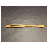 Hand Carved Netting Shuttle Needle