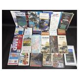 Vintage Maps, Texas, Nevada, Colorado, Salt Lake