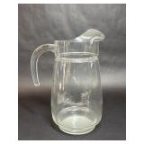 Arcoroc Tall Clear Glass Pitcher with Open Handle