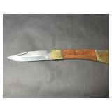 Healeys Gods Lake Narrows Lodge Knife Leather Case