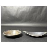 Rogers Bros, Reed & Barton Silver Hue Dishes